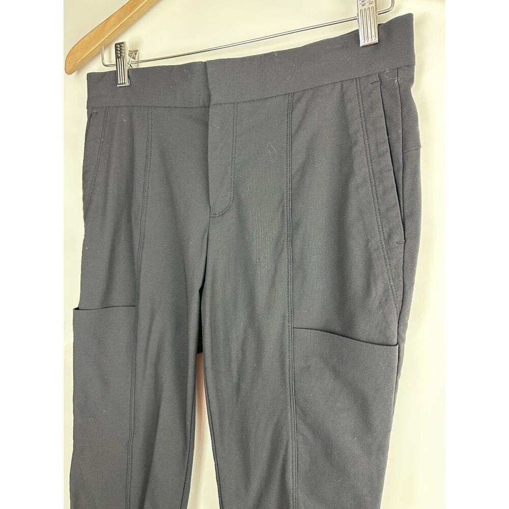 Athleta Wander Stash Skinny Pants Black Nylon Stretch Slim Fit Women's Size 4 - Picture 4 of 12